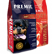 PREMIL Super Sport SuperPremium 15 кг  корм для взрослых , а также для беремен. и корм.собак.,Сербия